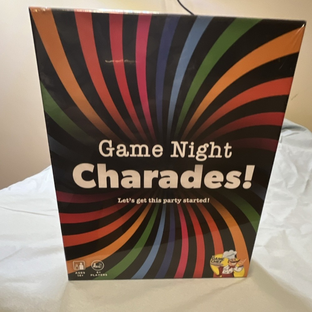 The Game Chef Game Night Charades Party Game 1120 Prompts New Sealed #735